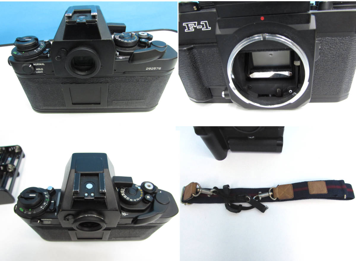 [中古] 【Canon】 キヤノン 最高級一眼レフカメラ NEW F-1 ボディ, AE ファインダー FN, AE モータードライブ FN _3