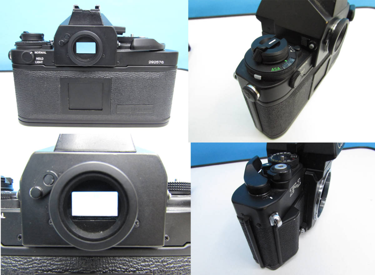 [中古] 【Canon】 キヤノン 最高級一眼レフカメラ NEW F-1 ボディ, AE ファインダー FN, AE モータードライブ FN _4