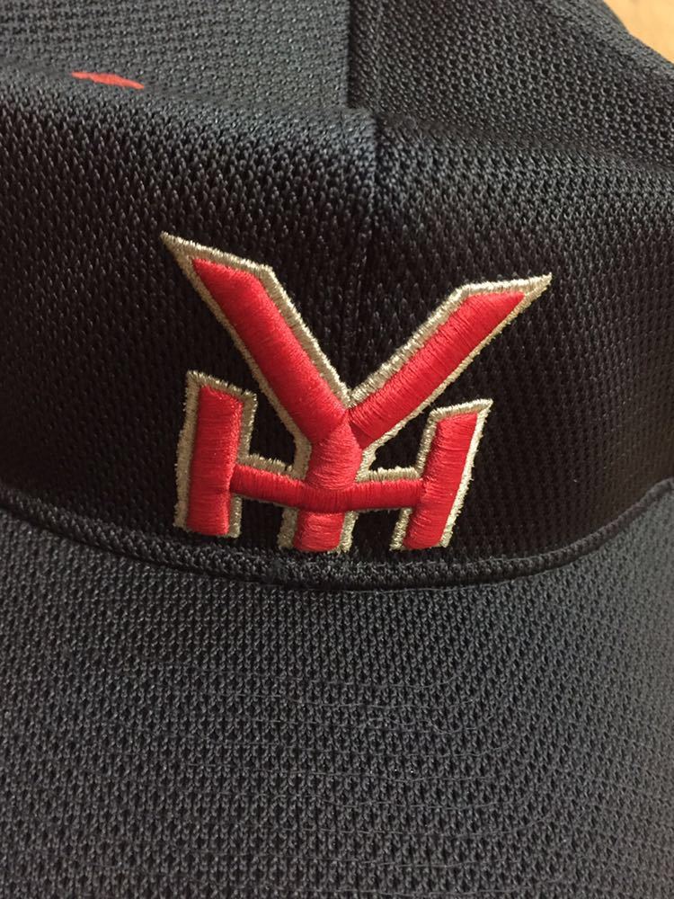 横浜高校 硬式野球部 公式戦用 帽子 実使用品 レワード製 YHタグ有