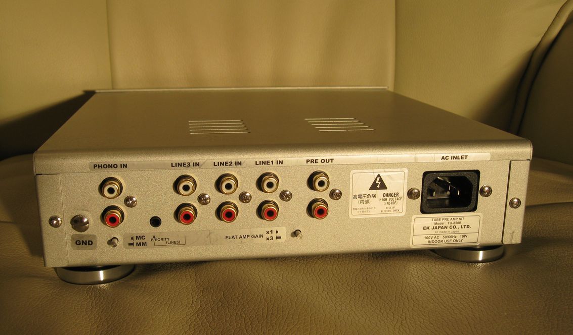 真空管プリアンプキット | エレキット - TU-8500 : ⁄ Tachi イーケー