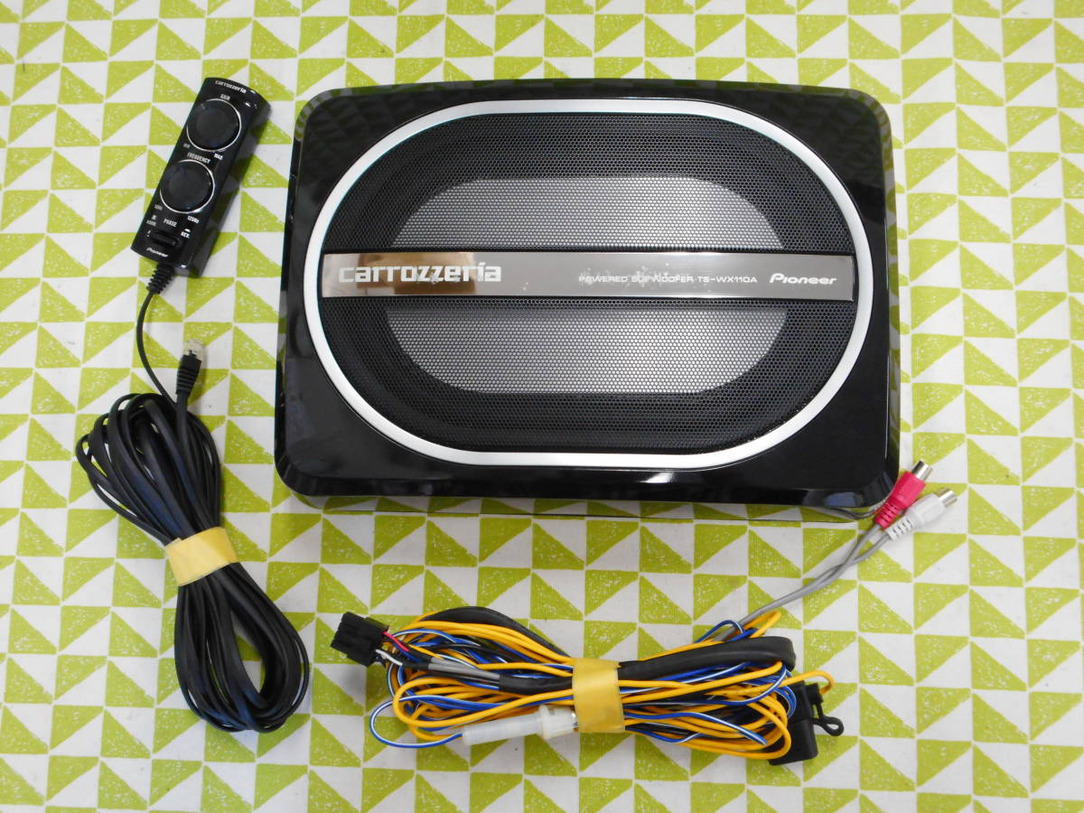 カロッツェリアパワードサブウーファ carrozzeriaTS-WX910A