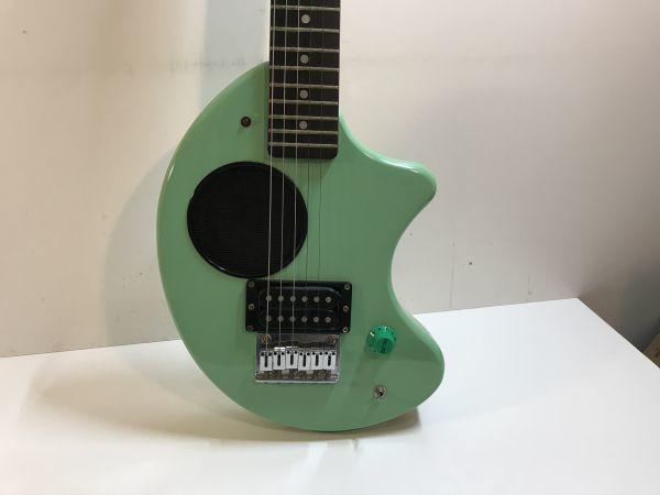 美品 FERNANDES ZO-3 グリーン アンプ内蔵 フルセット 動作確認済