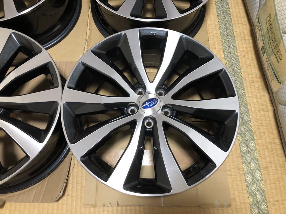 スバル エクシーガ クロスオーバー7 純正 アルミホイール 17インチ XV 