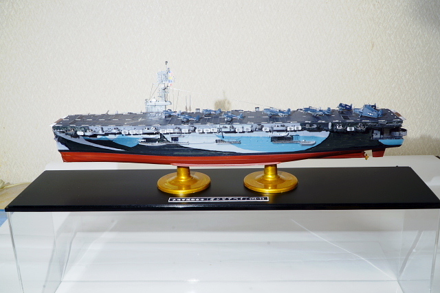  1/350 護衛空母 ＣＶＥ－７３ ガンビアベイ 品 精密完成品 高級アクリルケース入り 大特価(日本)｜売買されたオークション情報、yahooの商品情報をアーカイブ公開 - オークファン 日本