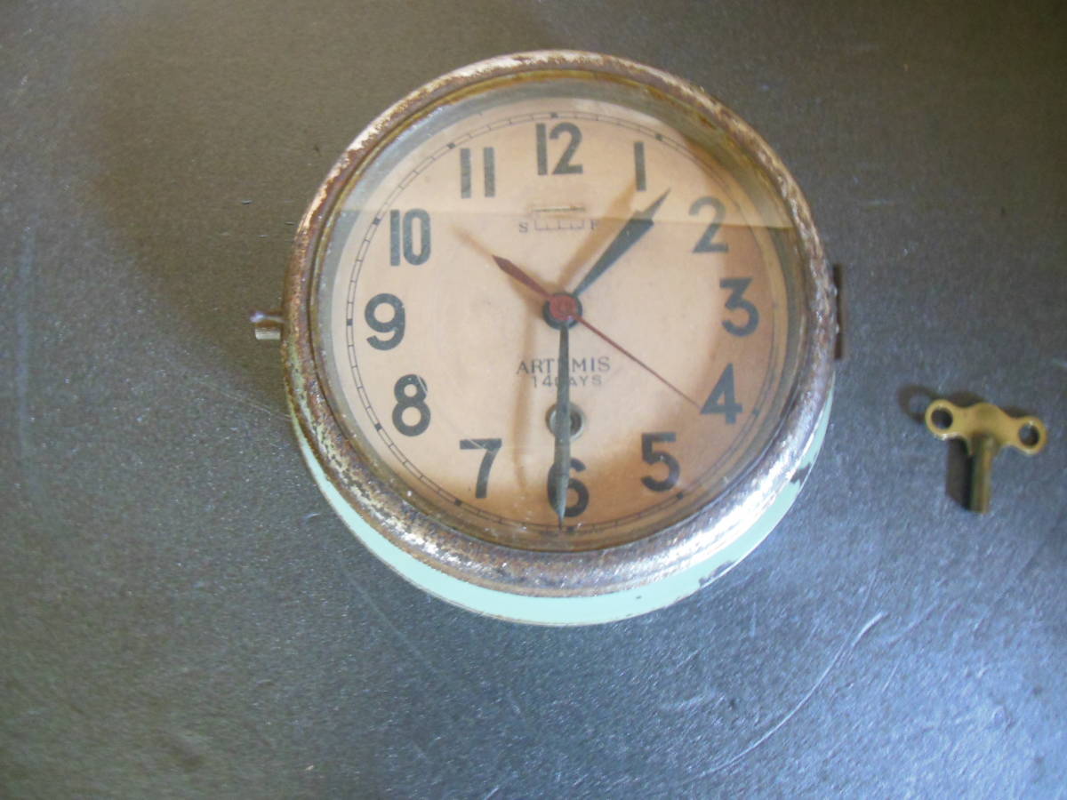 zakka store towi ARTEMIS 船舶時計 手巻き式 Time NASA Limits」を 