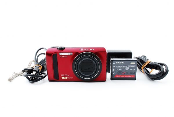 ◇良品◇CASIO EXILIM EX-ZR300 レッド 【#eh2202】 カシオ EX-ZR300