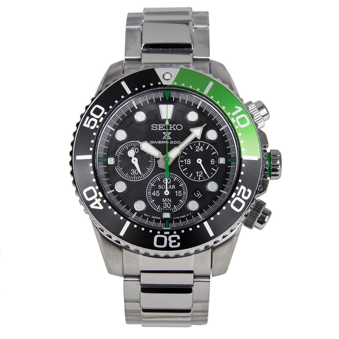 SEIKO(セイコー) SSC615P1 メンズ腕時計 海外モデル ソーラークロノ 