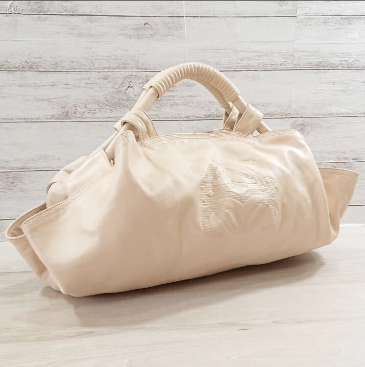 LOEWE】ロエベ ナッパアイレ ナッパレザー ハンドバッグ ピンク
