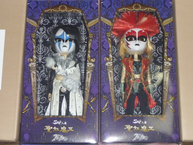 レア 聖飢魔Ⅱ ドール セット 聖飢魔Ⅱ デーモン閣下 ドール 陣羽織 黒装束