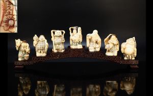 七福神 象牙のYahoo!オークション(旧ヤフオク!)の相場・価格を見る