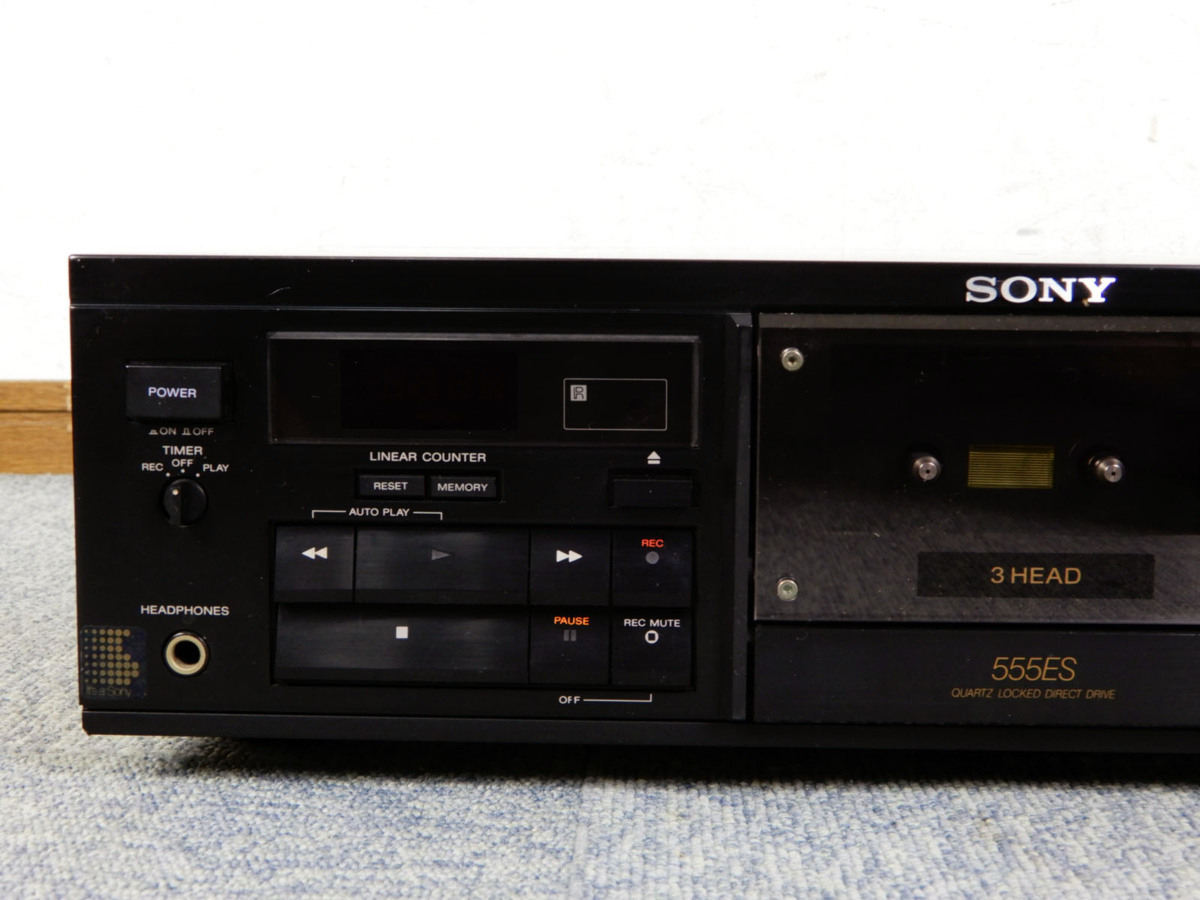 SONY ◇ ソニー 3ヘッド ステレオカセットデッキ ◇◇◇ TC-K555ESX