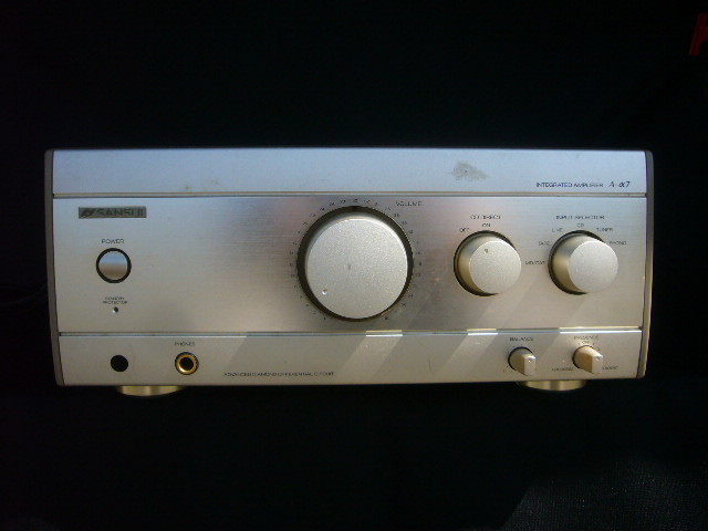 SANSUI A-α7 プリメインアンプ サンスイ プリメインアンプ A-α7 音出ました。 【公式通販】