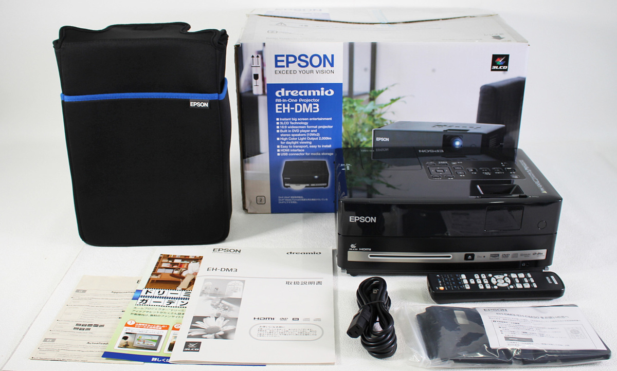 【新品未使用品】EPSON dreamio EH-DM3 プロジェクター 希少 新品未使用品】EPSON dreamio EH-DM3 プロジェクター 希少