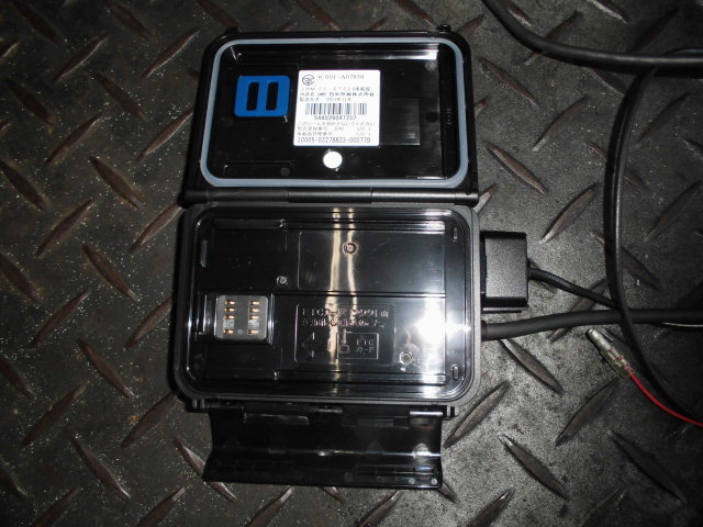 ETC車載器 分離型 001-A07858 日本無線製 バイク用 ETC 2．0 別体型 型番 001-A07858 JRM