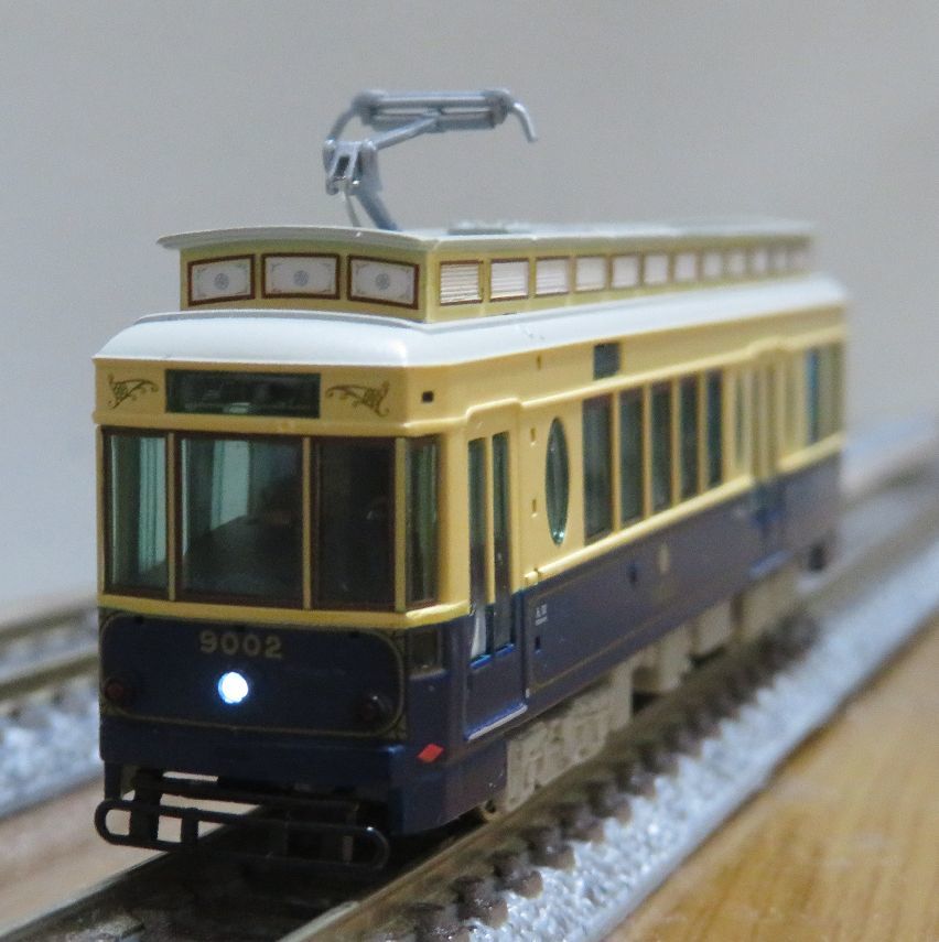 MODEMO NT138 東京都電 9000形 9002 青塗装 M車 都電荒川線 東京都交通