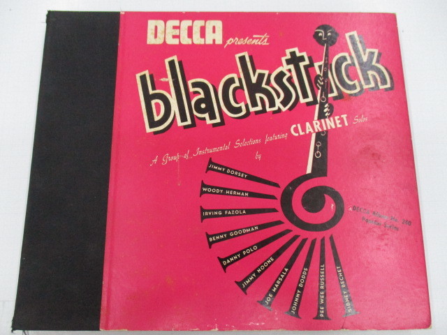 人気SALE，爆買い SP Album BLACK STICK / CLARINET SOLOS DECCA ALBUM No.240(ジャズ)｜売買されたオークション情報、yahooの商品情報をアーカイブ公開 - オークファン ジャズ