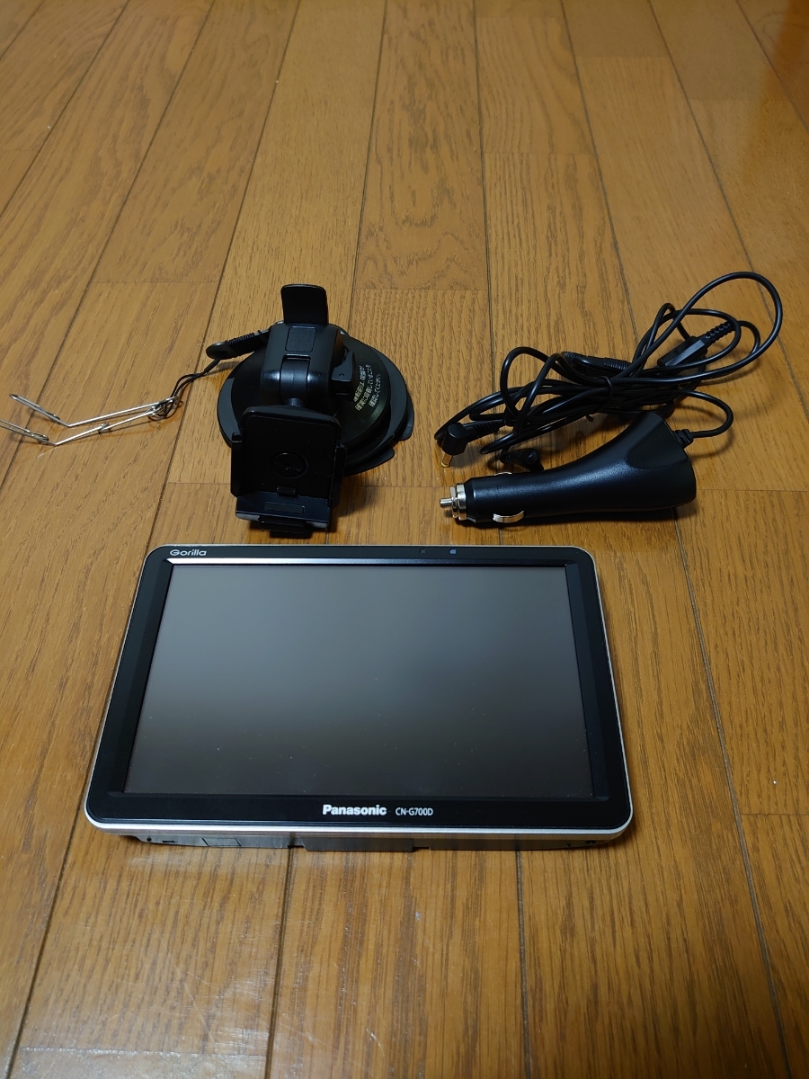 中古美品】2017年製カーナビ Gorilla Panasonic CN-G700D /ポータブル