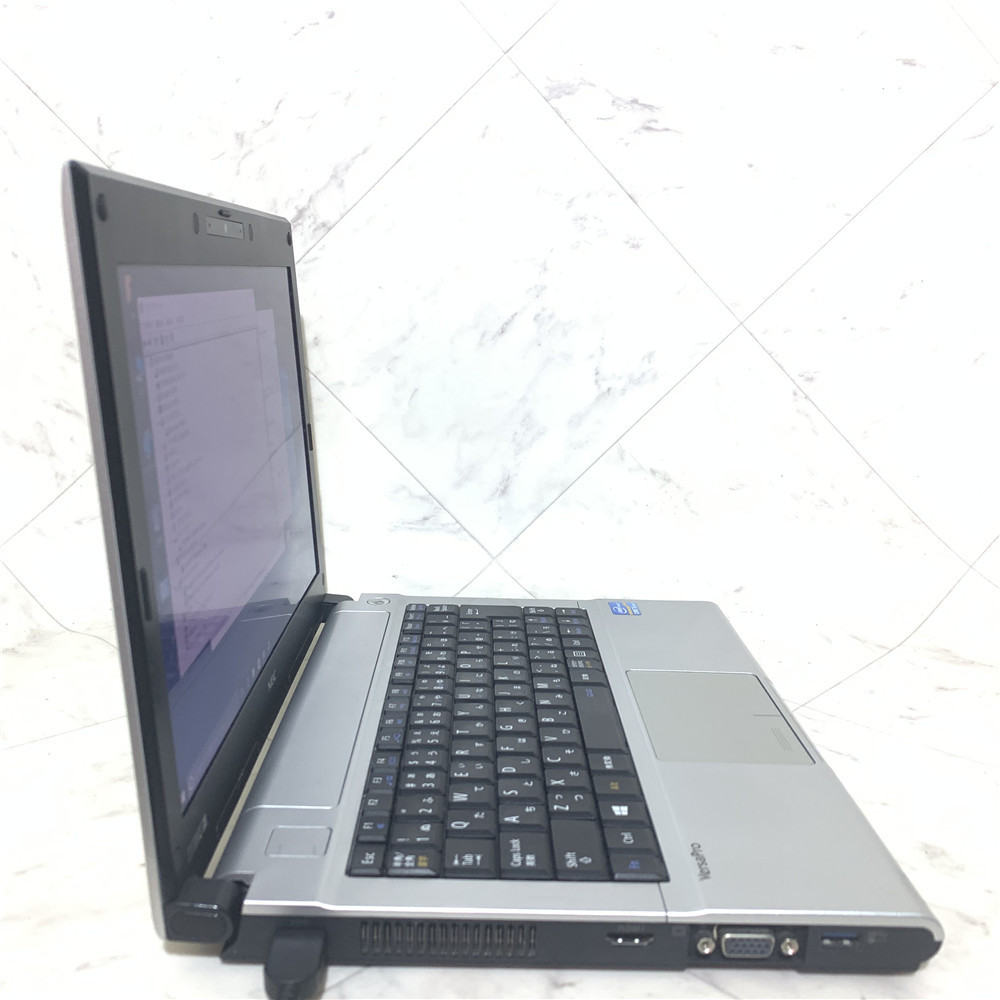 中古ノートパソコン　15.6インチ　NEC製　〔NO.01〕 NEC ノートパソコン Core i5 中古動作良品 4GB 12.5インチ 中古 12.1