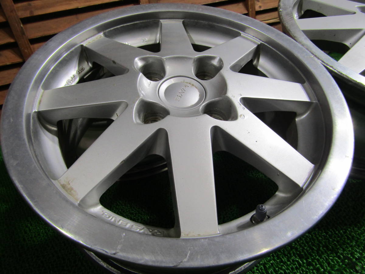 RAYS レイズ MAZDA SPEED J66F マツダスピード 日本製 ホイール 4本 4H
