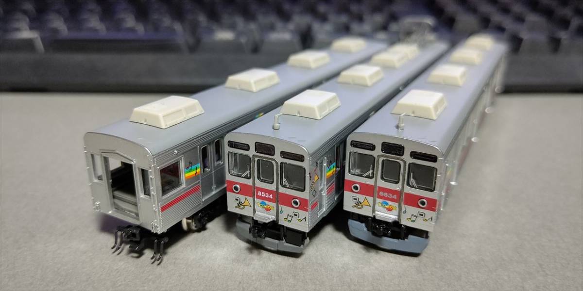 グリーンマックス 東急8500系TOQBOX編成 10両セット
