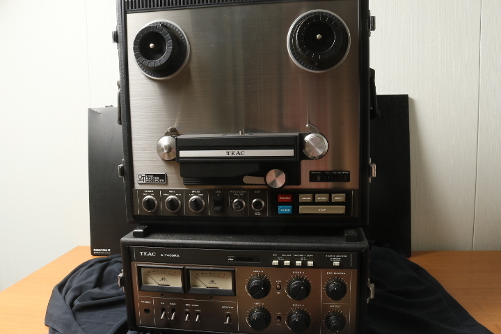 TEAC A-7400RX 2トラ38機トランスポート部dbx搭載ジャンク！1 TEAC オープンリールデッキ A-7400RX | オーディオ機器の高価買取なら