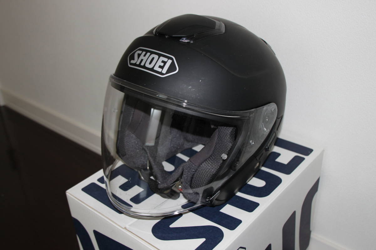 SHOEI マットブラック Mサイズ J-Cruise | ジェット ショウエイ 
