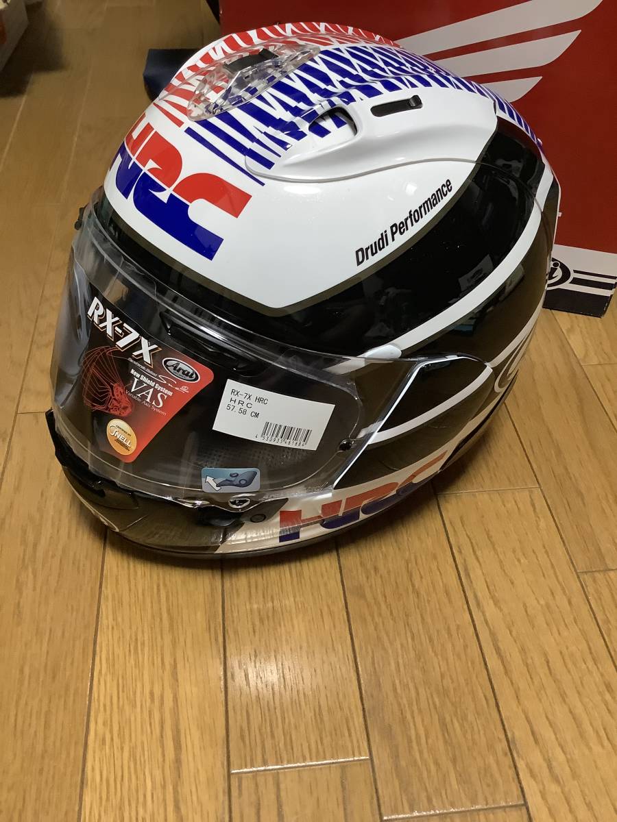 驚きの破格値，お買い得 ARAI アライRX-7X 限定HRCモデル サイズM 57 58(Mサイズ)｜売買されたオークション情報、yahooの商品情報をアーカイブ公開 - オークファン フルフェイス（オンロード用）