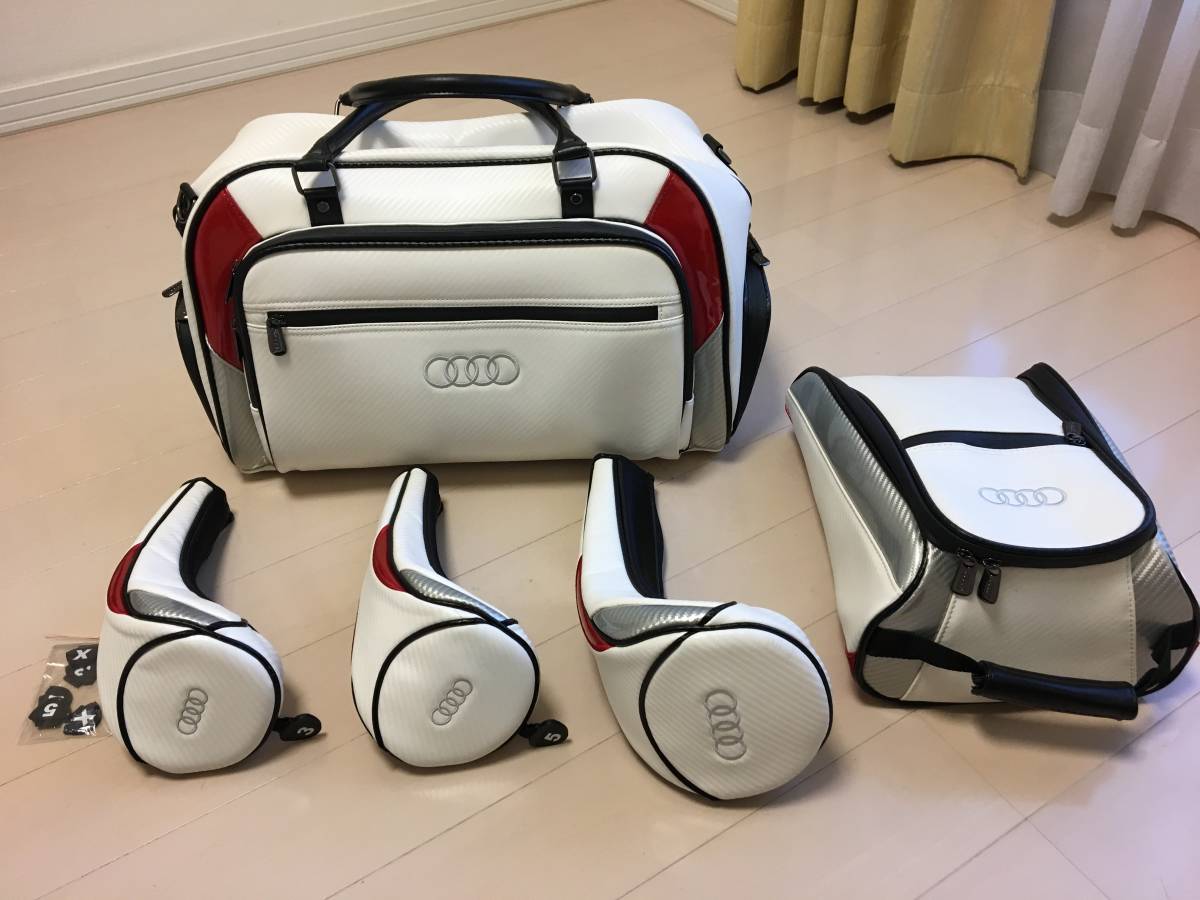 アウディ Audi キャディバック&シューズケースのセット 【公式通販】