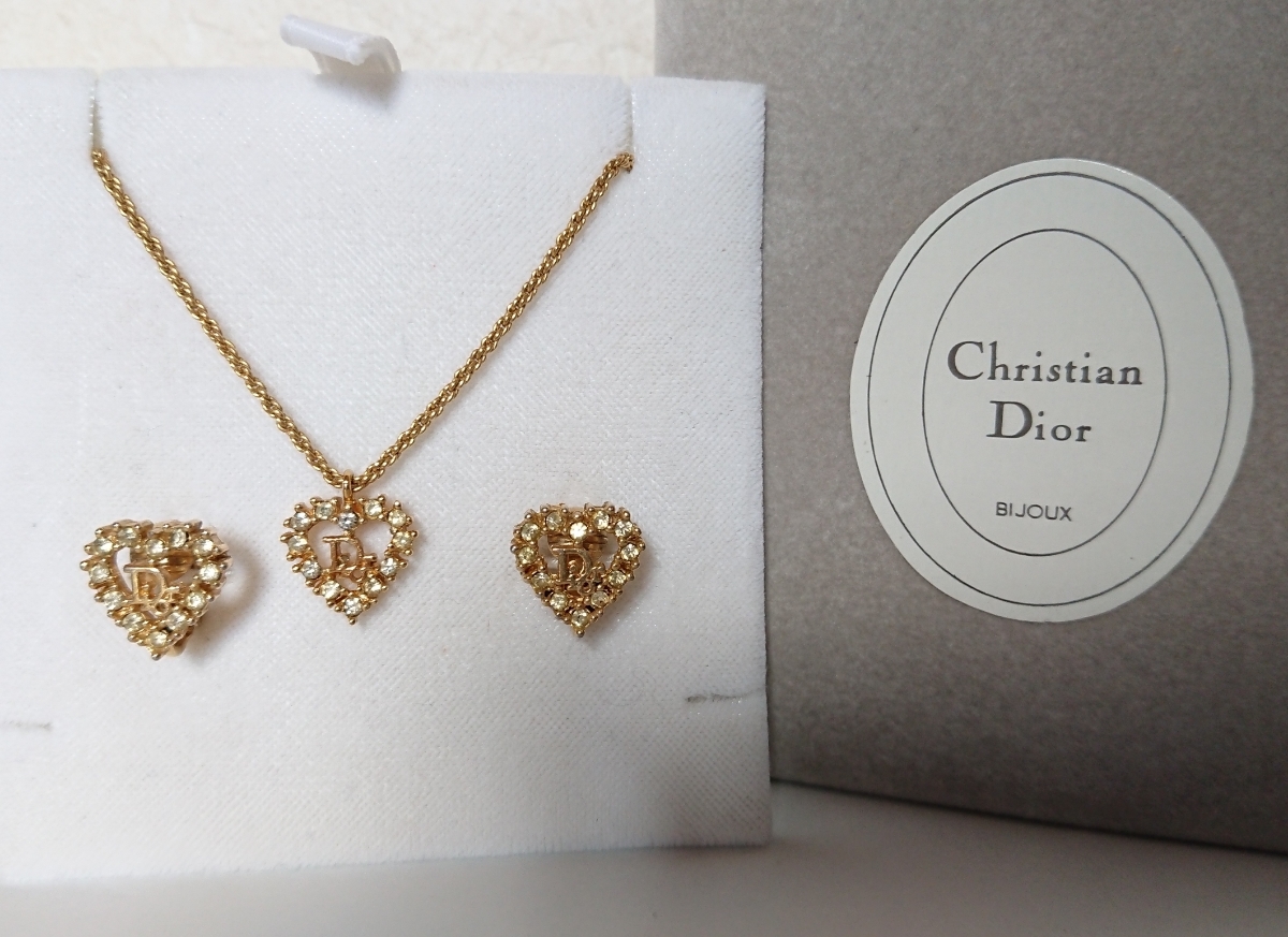 Christian Dior クリスチャン・ディオール ネックレス イヤリング 