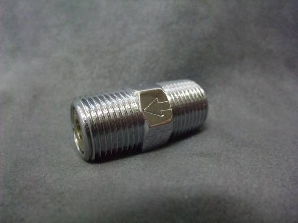 車 ハイドロ チェックバルブ バックプレート クロームブロック フェ