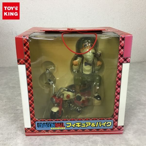 1円～ 未開封 バンプレスト ドラゴンボール フィギュア＆バイク 亀仙人