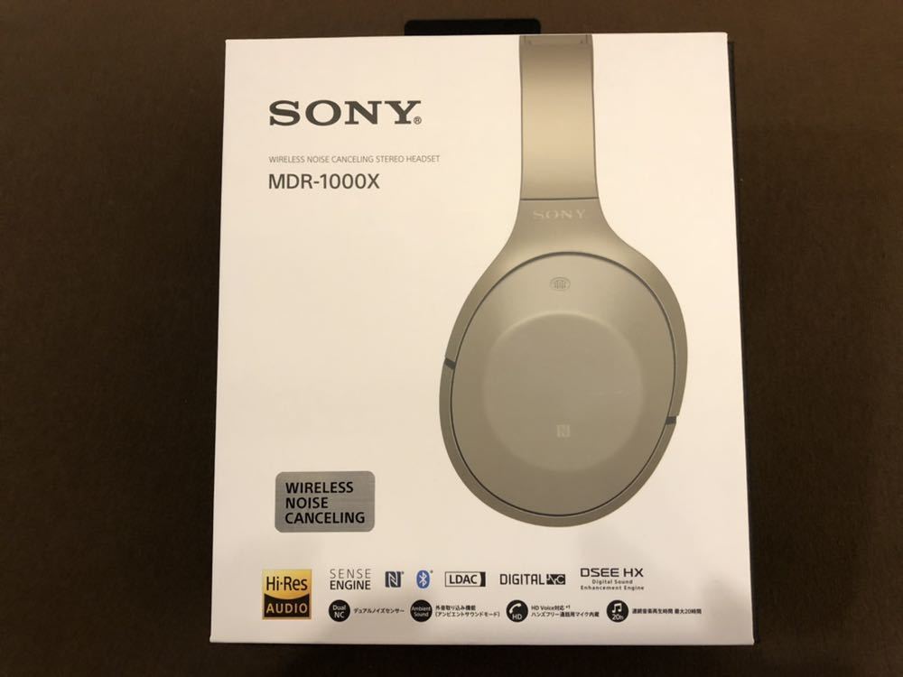 SONY MDR-1000X ソニー ノイズキャンセリングヘッドホン Wireless 元箱