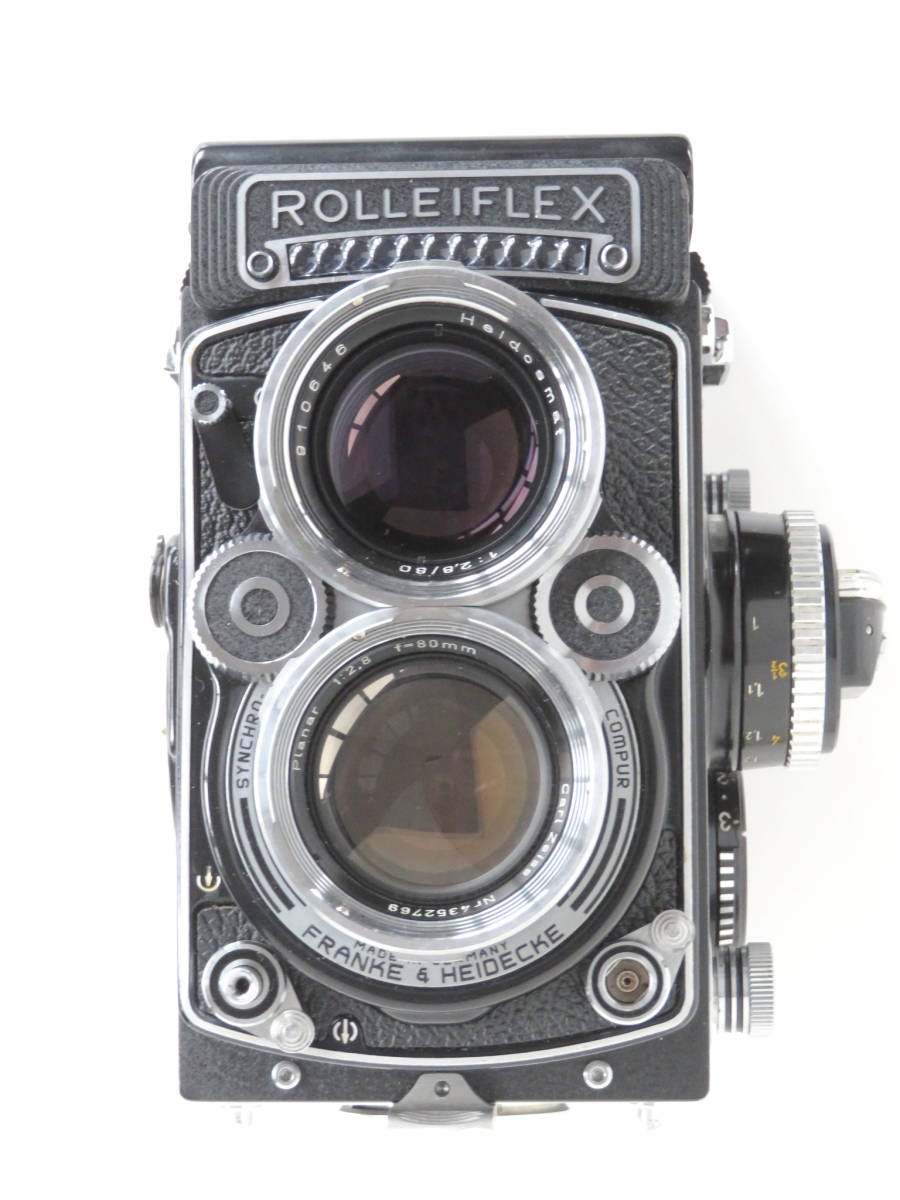 Rolleiflexローライフレックス2.8F プラナー80mm 120/220切換付