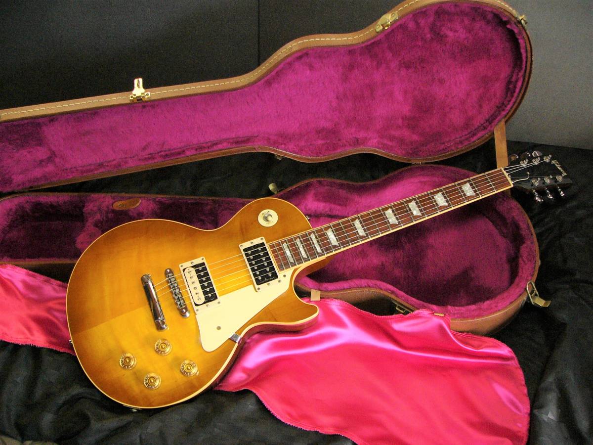 Paul Les 0 Gibson Standard - | Sunburst Guitar Used Cherry Ebony 
