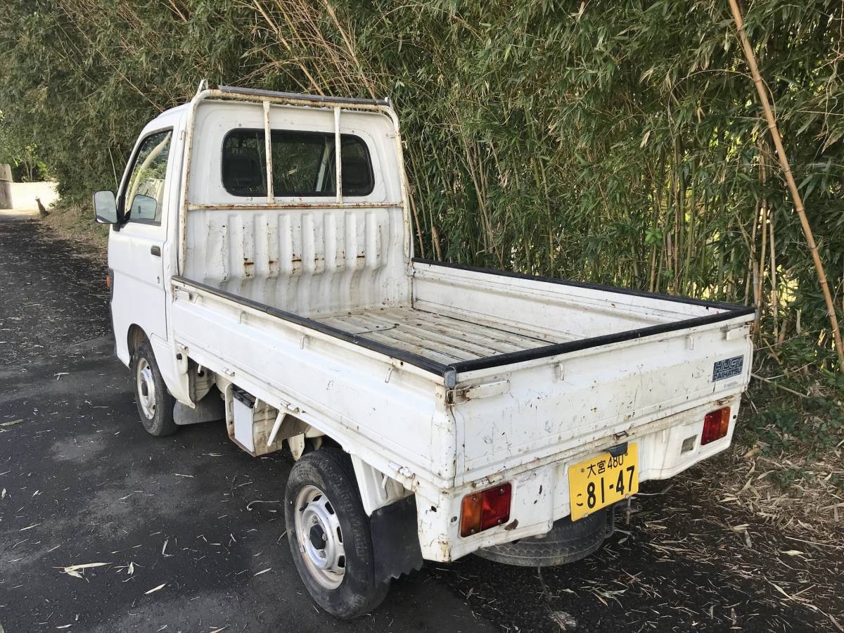 軽トラ ダイハツ ハイゼット H10年 マニュアル 調子良好 AC 車検あり V 