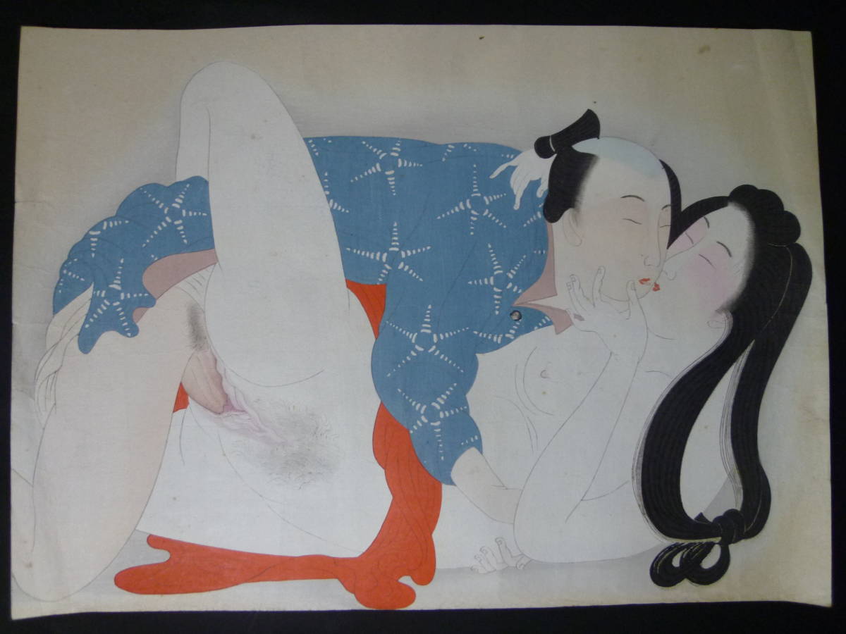 大判木版画 春画 枕絵 浮世絵 艶画 ５枚まとめて 美人画 売買されたオークション情報 Yahooの商品情報をアーカイブ公開 オークファン Aucfan Com