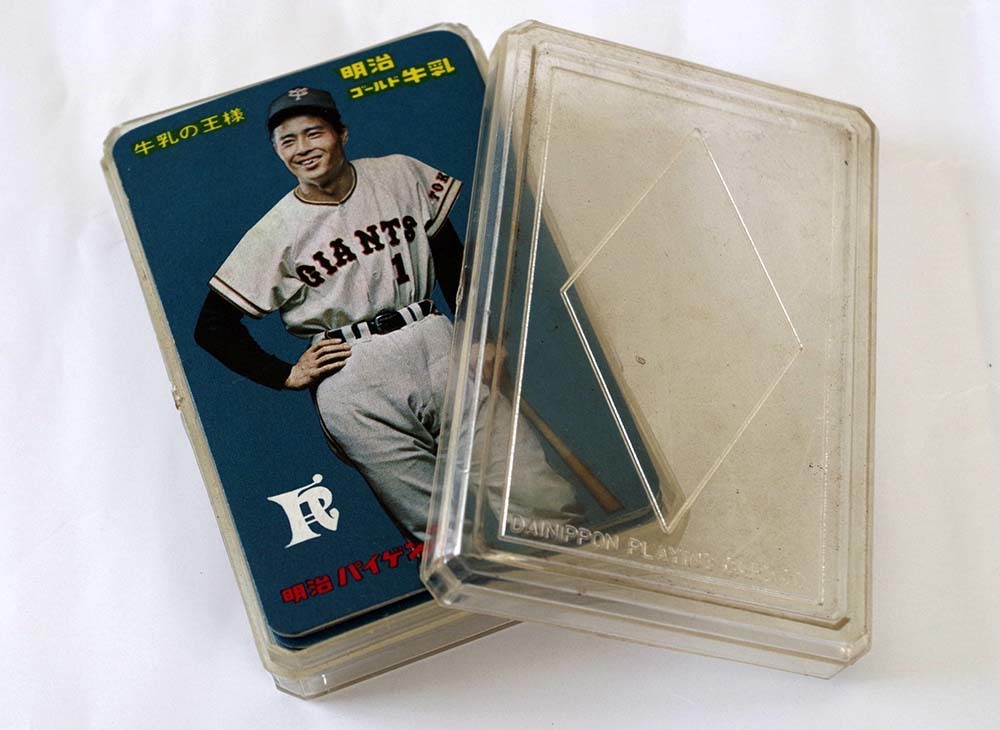 王貞治 トランプ 明治ゴールド牛乳 ジャイアンツ プロ野球 読売巨人軍