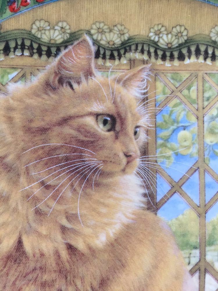 英国ロイヤルドルトン ◇ レズリーアンアイボリー Cats in the window