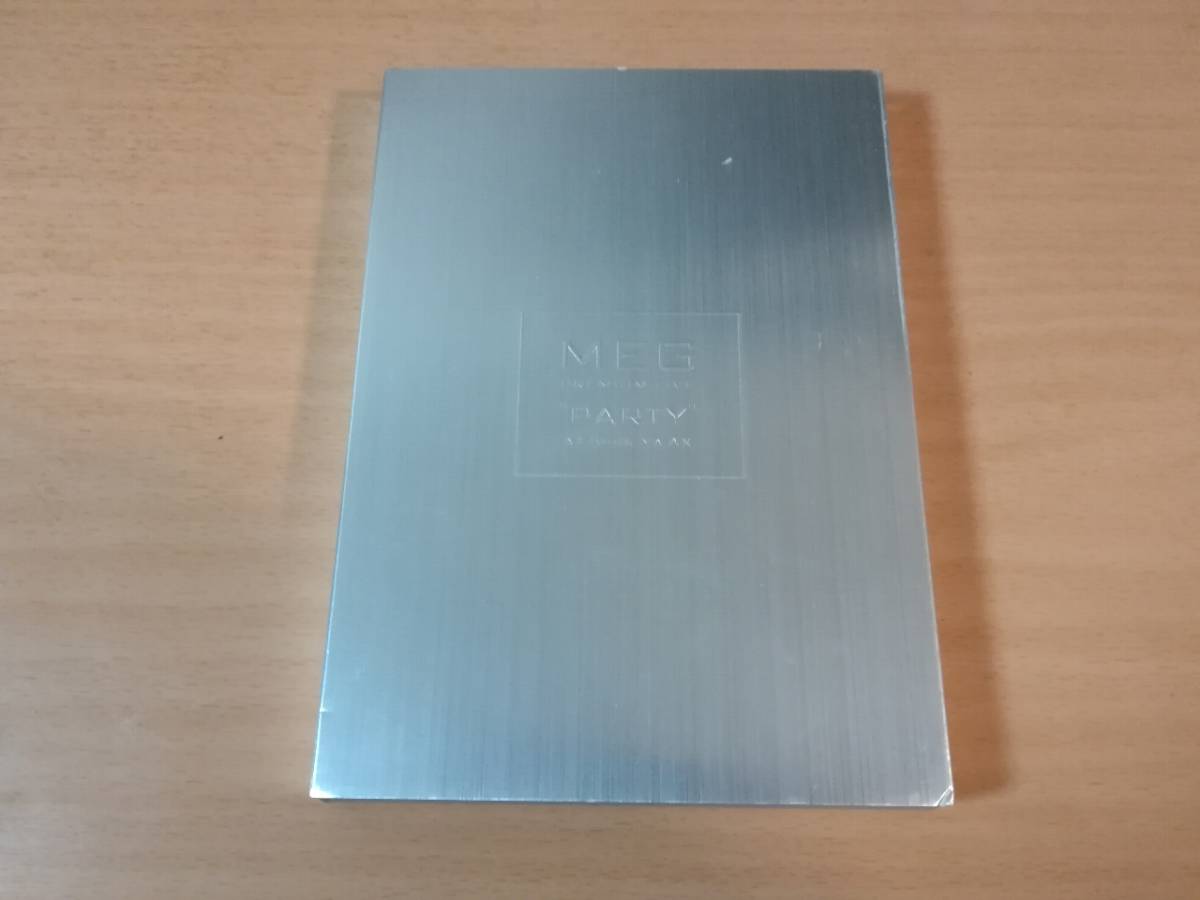 MEG (meg) DVD「MEG PREMIUM LIVE "PARTY」中田ヤスタカP●