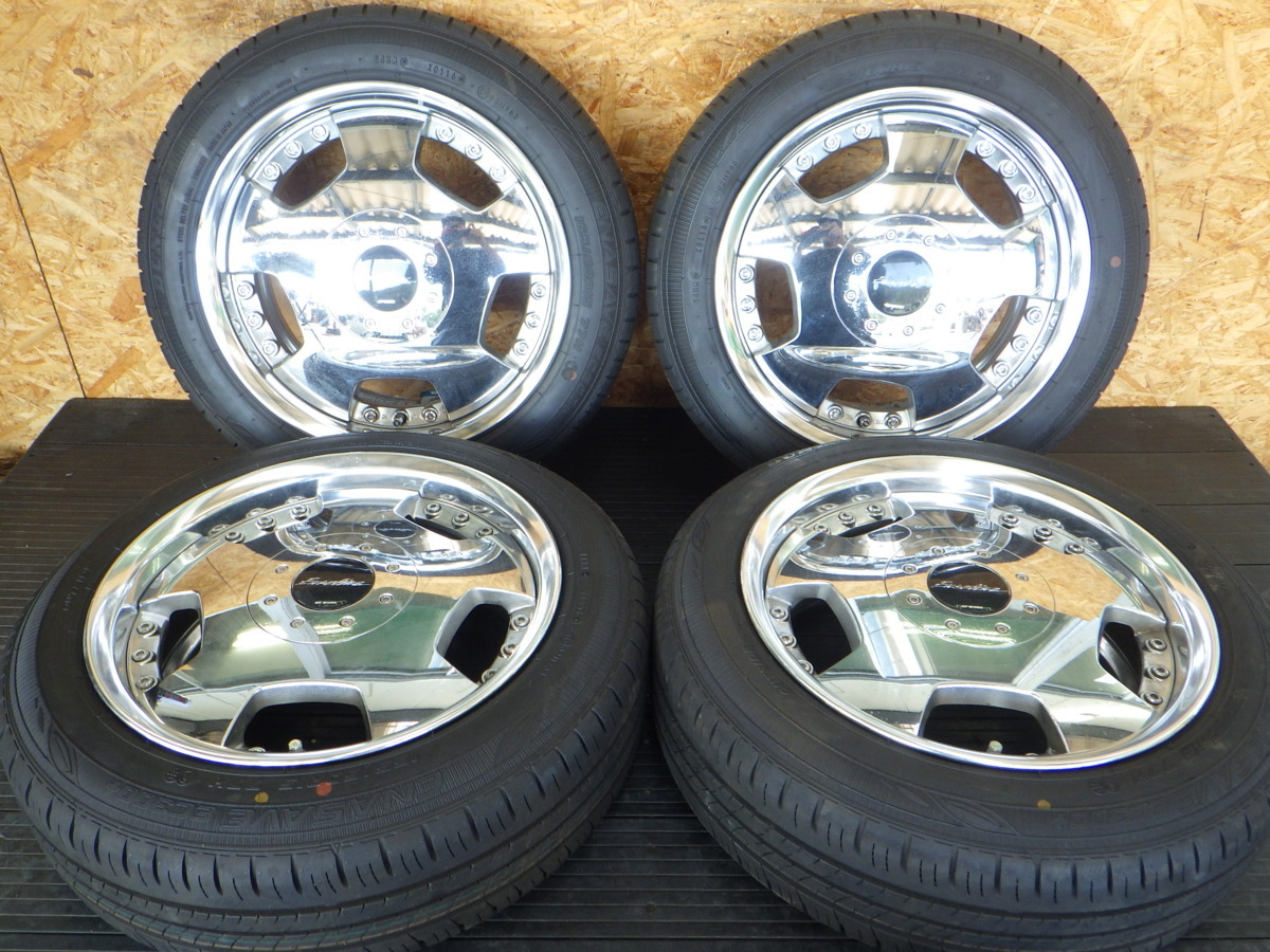 WORK EUROLINE 15インチ 興味深かっ 6.5J PCD100 +38 4本