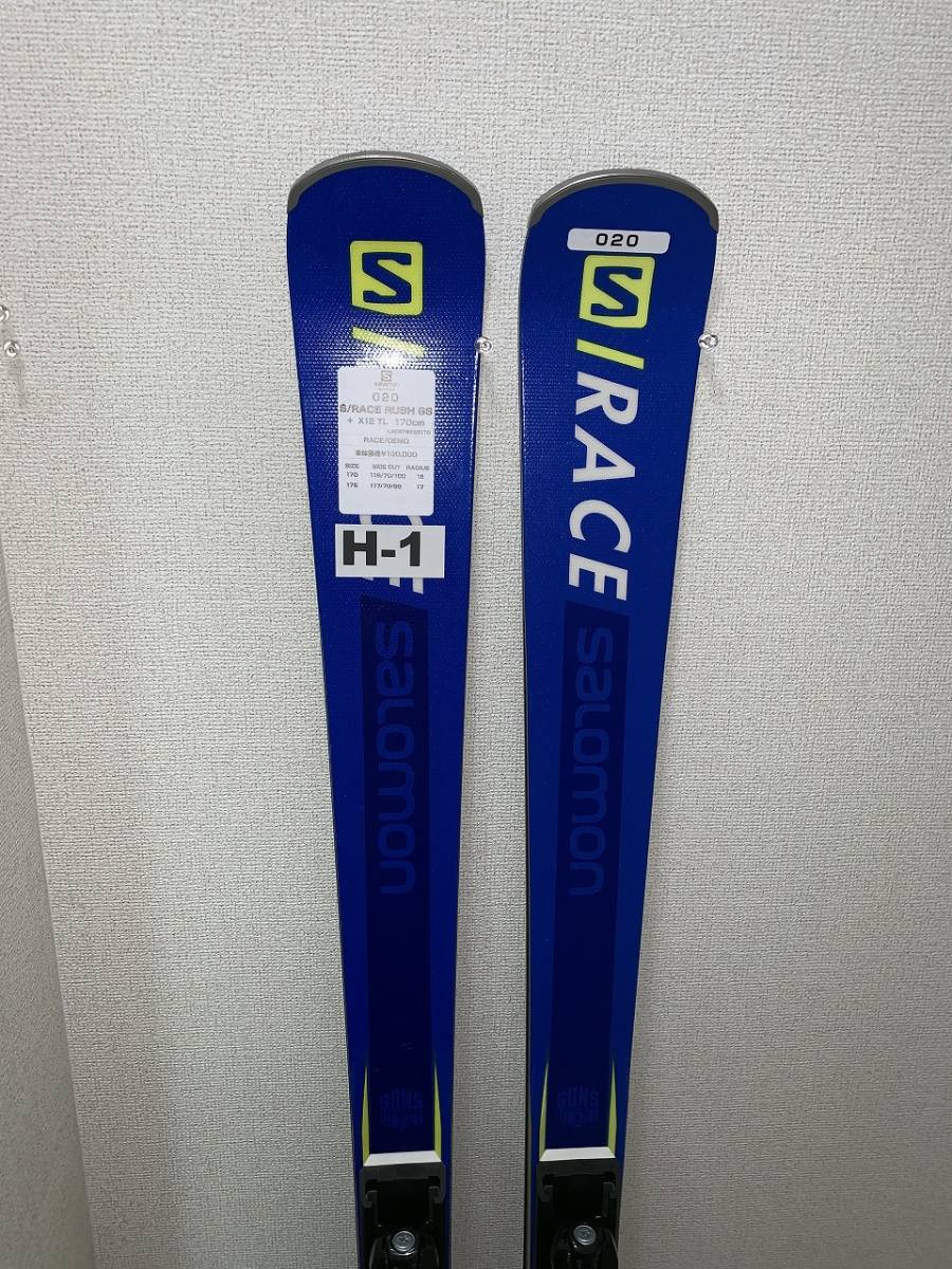 処分価格【NO.1】19-20 サロモン SKI + BIN S/RACE RUSH GS + X12