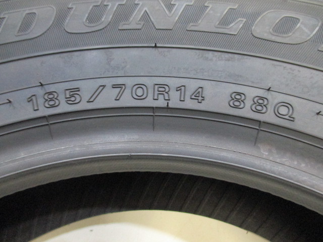 R-419 未使用スタッドレスタイヤ ダンロップ WINTER MAXX WM02 185/70R14 88Q (4本)