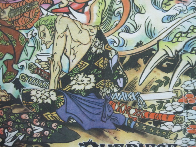 One Piece 扉絵 フラッグ 旗 歌舞伎 約65cm 91cm ルフィ ゾロ ナミ グッズ ワンピース 和 ワノ国 One Piece 売買されたオークション情報 Yahooの商品情報をアーカイブ公開 オークファン Aucfan Com