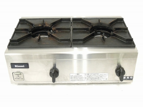 Rinnai RSB-206N コンロ LPガス 2口 業務用 プロ キッチン 店 リンナイ
