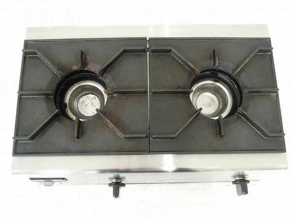 Rinnai RSB-206N コンロ LPガス 2口 業務用 プロ キッチン 店 リンナイ