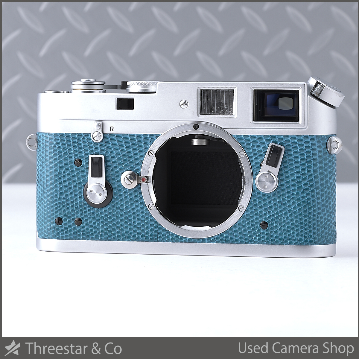 1円～ LEICA M4 シルバー OH済み トカゲレザー オススメ