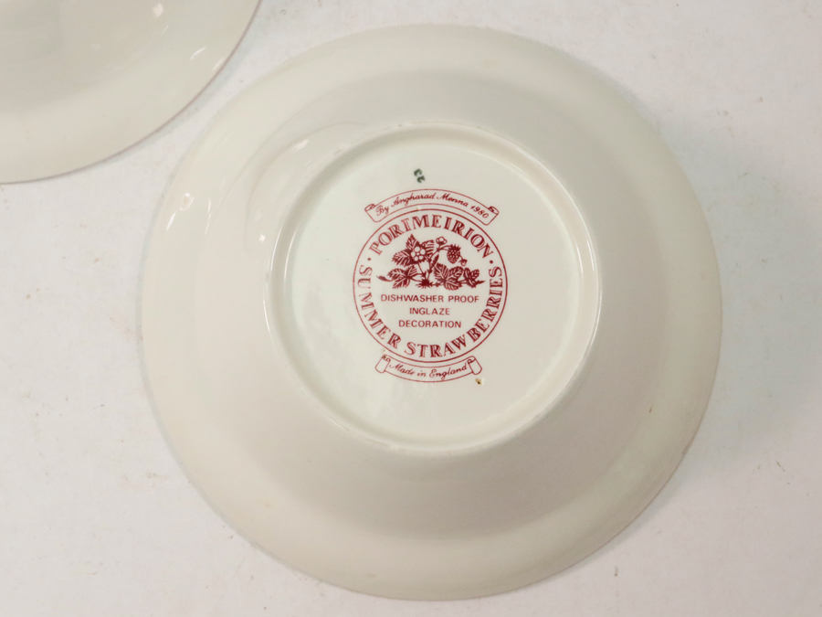 ポートメリオン ストロベリー ボウル 2客 サラダボウル_10