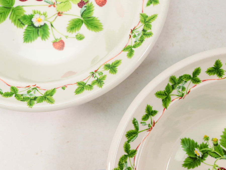 ポートメリオン ストロベリー ボウル 2客 サラダボウル_4