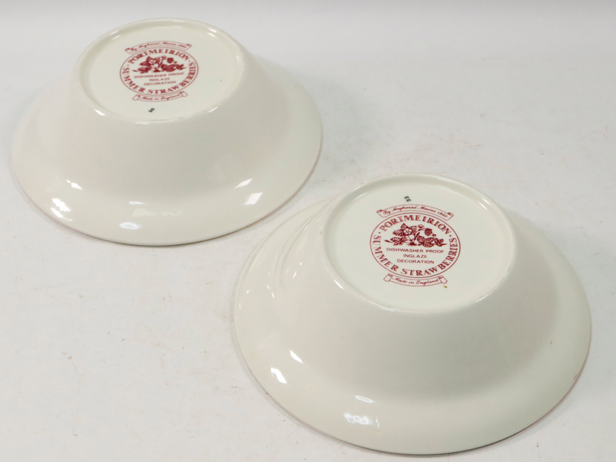 ポートメリオン ストロベリー ボウル 2客 サラダボウル_8