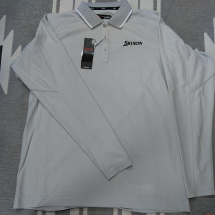【豊富な，格安】 定価9460 SRIXON スリクソン 長袖 ポロシャツ LL 動きやすい設計 UVケア 吸水 速乾 ドライ ライトグレー(スリクソン)｜売買されたオークション情報、yahooの商品情報をアーカイブ公開 - オークフ シャツ